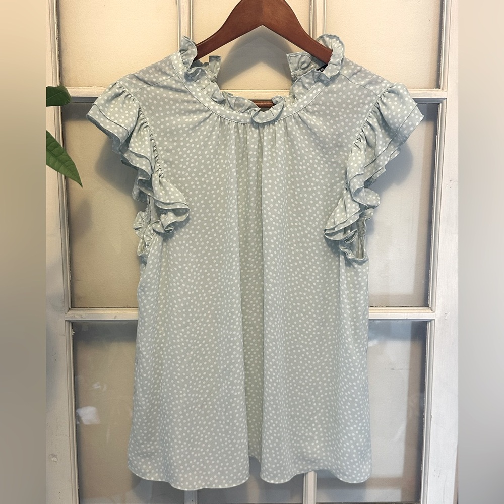 NWT Express Top with Frill Details